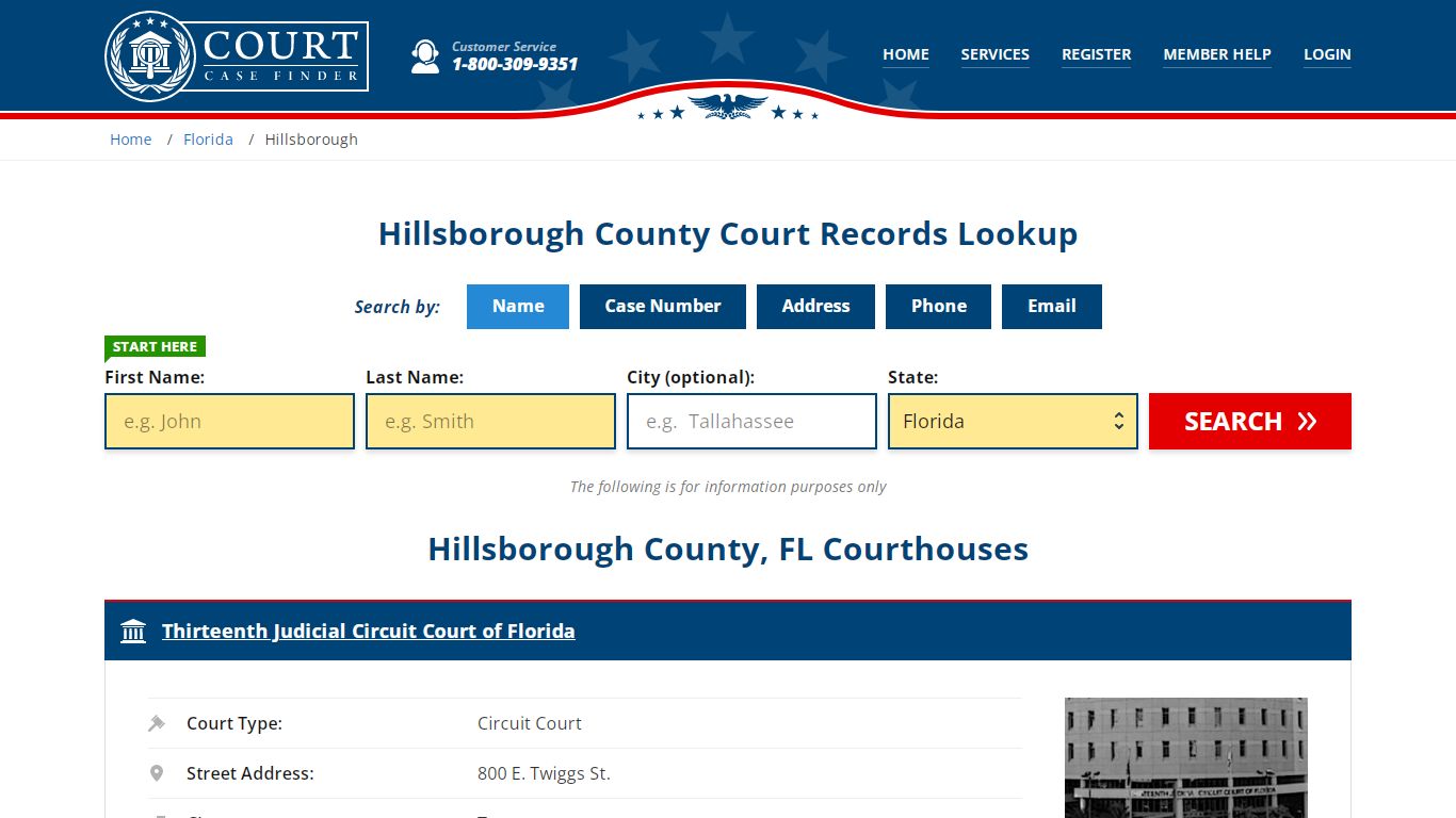 Hillsborough County Court Records | FL Case Lookup